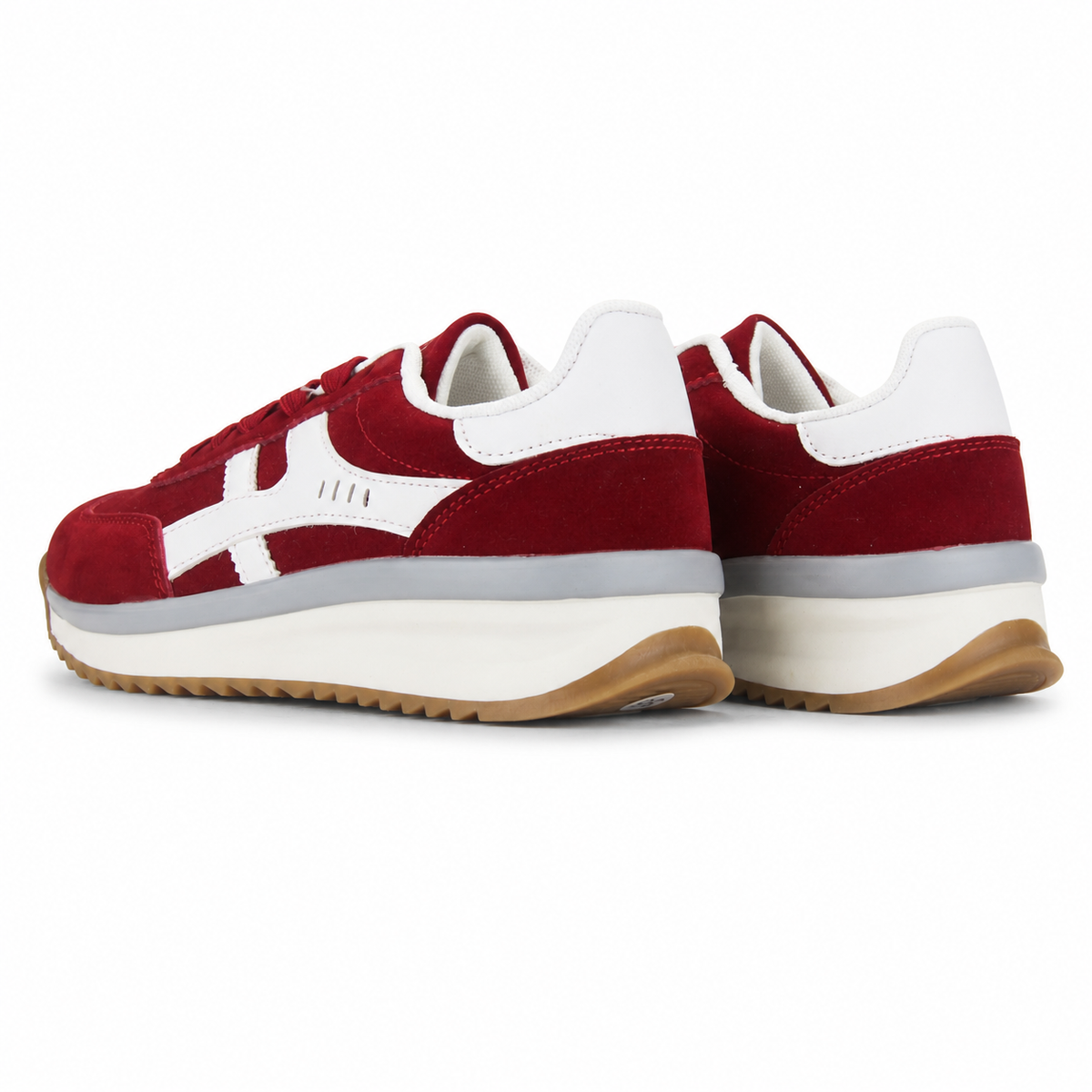 Zapatilla Rojo Mujer Urbano Chalada Front