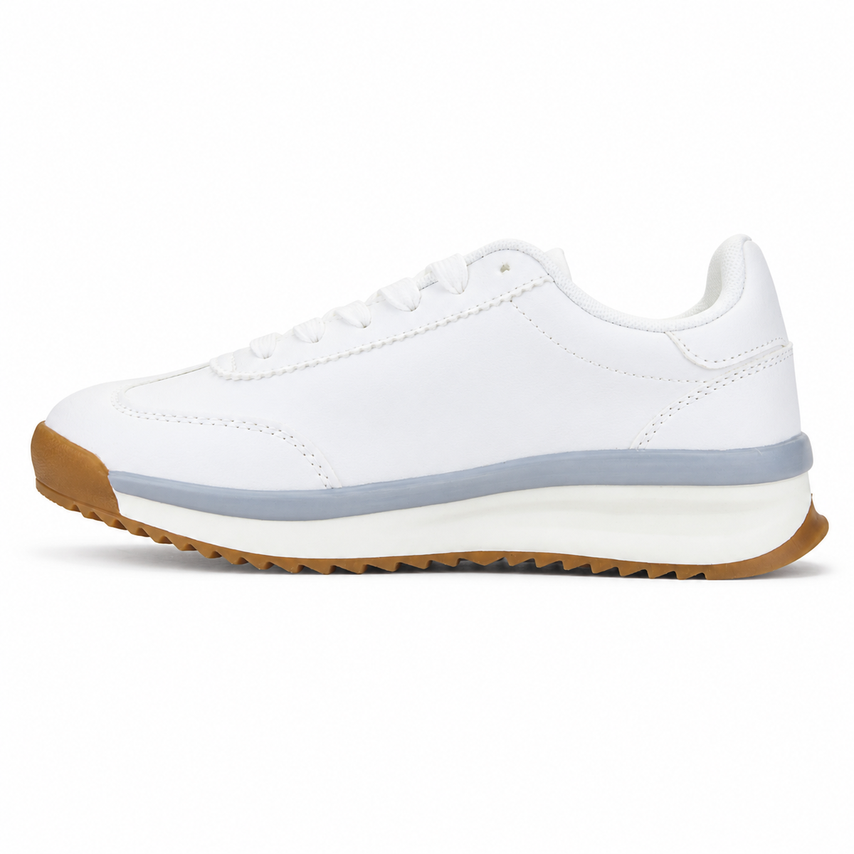 Zapatilla Blanco Gris Mujer Urbano Chalada Front