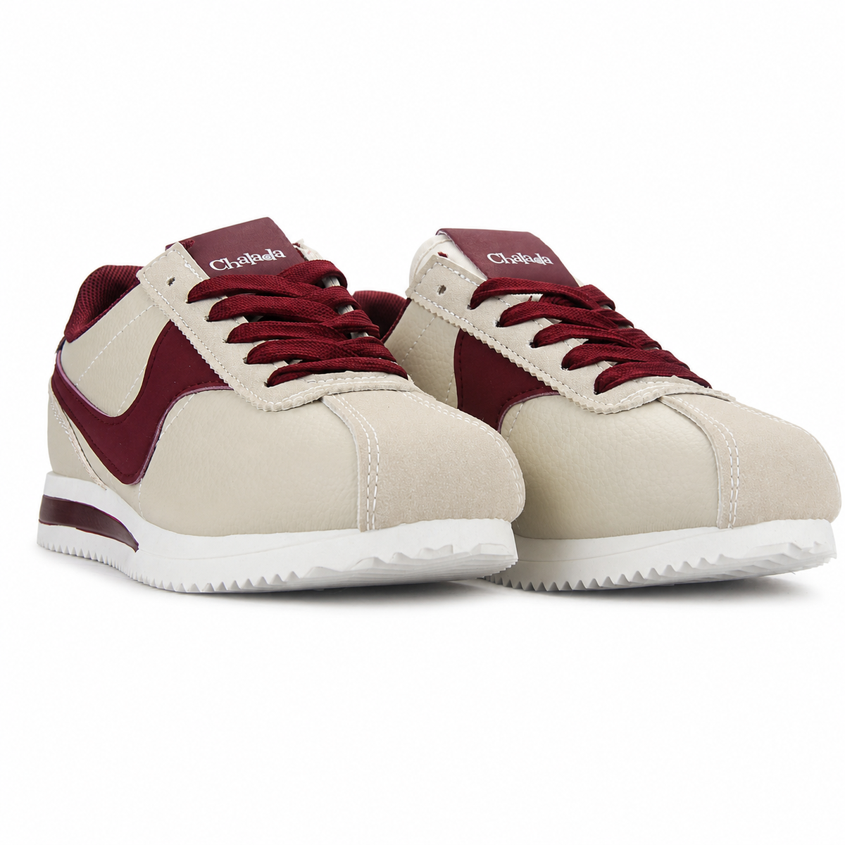 Zapatilla Beige Mujer Urbano Chalada Cortes