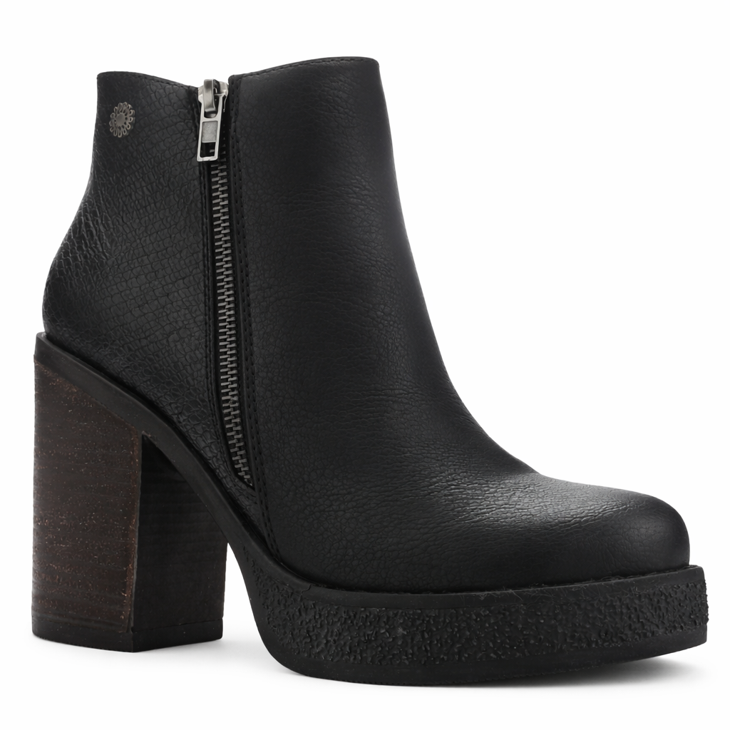 Botin Negro Mujer Casual Chalada Ella 21