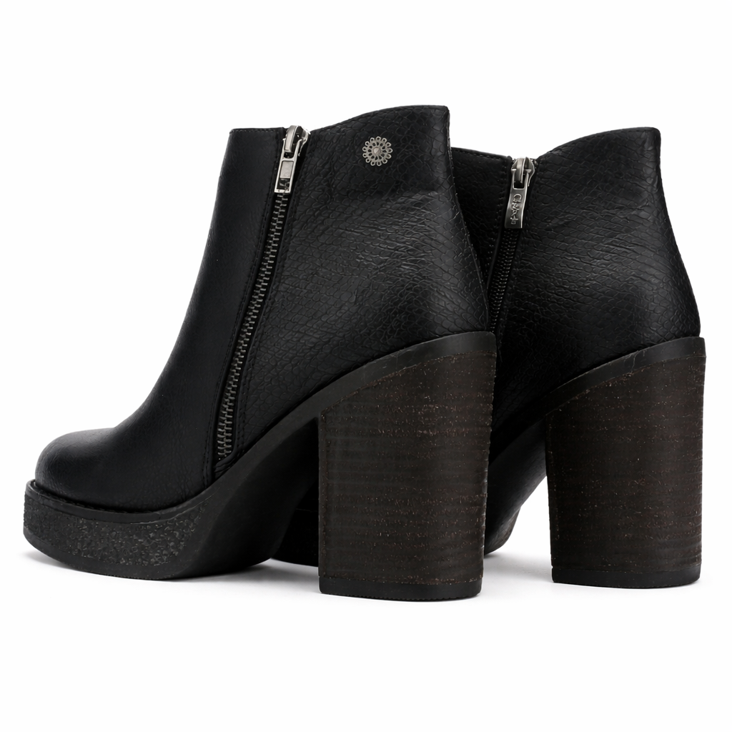 Botin Negro Mujer Casual Chalada Ella 21