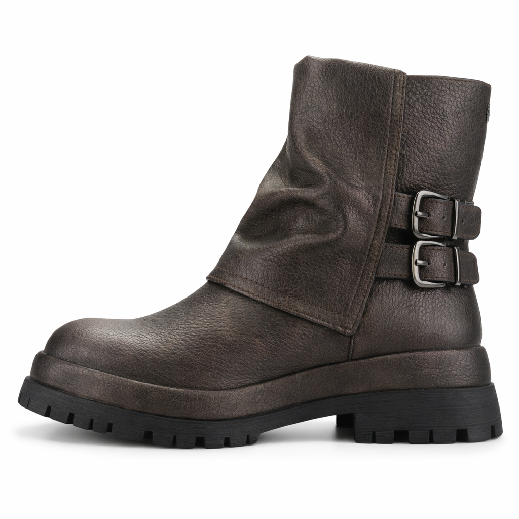 Botin Bronce Mujer Casual Chalada Krep