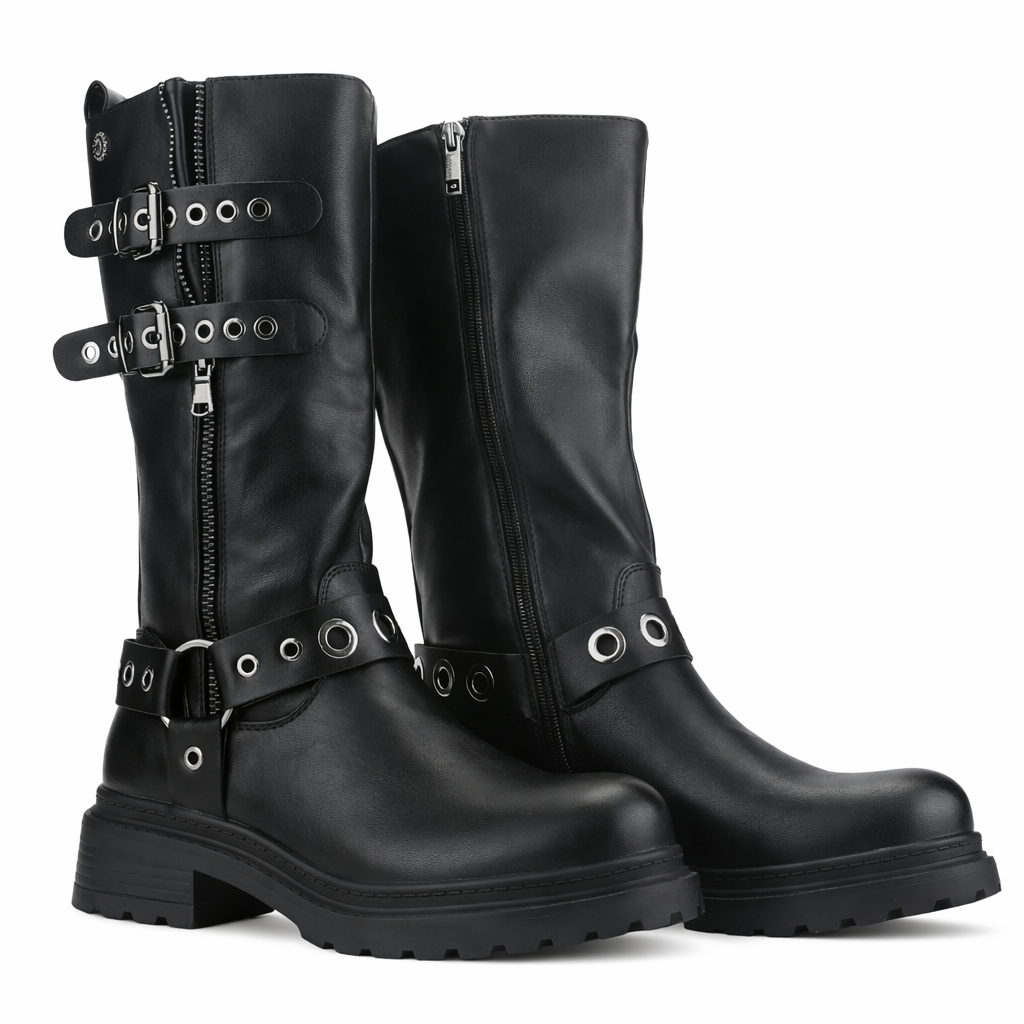 Botin Negro Mujer Casual Chalada Bika