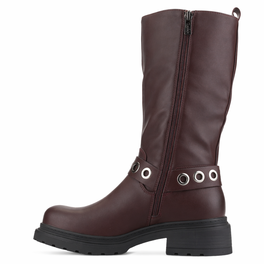Botin Burdeo Mujer Casual Chalada Bika