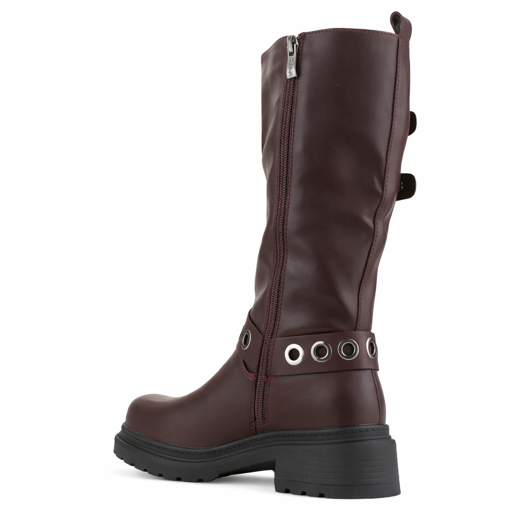 Botin Burdeo Mujer Casual Chalada Bika