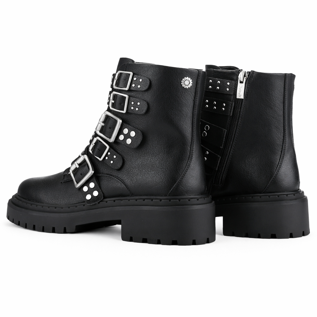 Botin Negro Mujer Casual Chalada Bristol