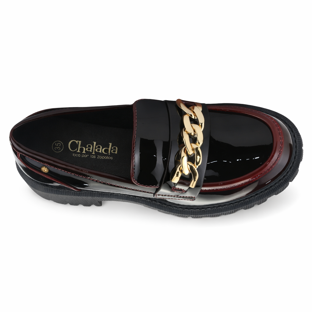Mocasin Burdeo Mujer Casual Chalada Joop 4