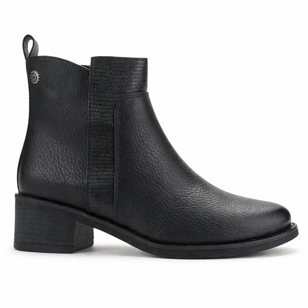 Botin Negro Mujer Casual Chalada Trafa
