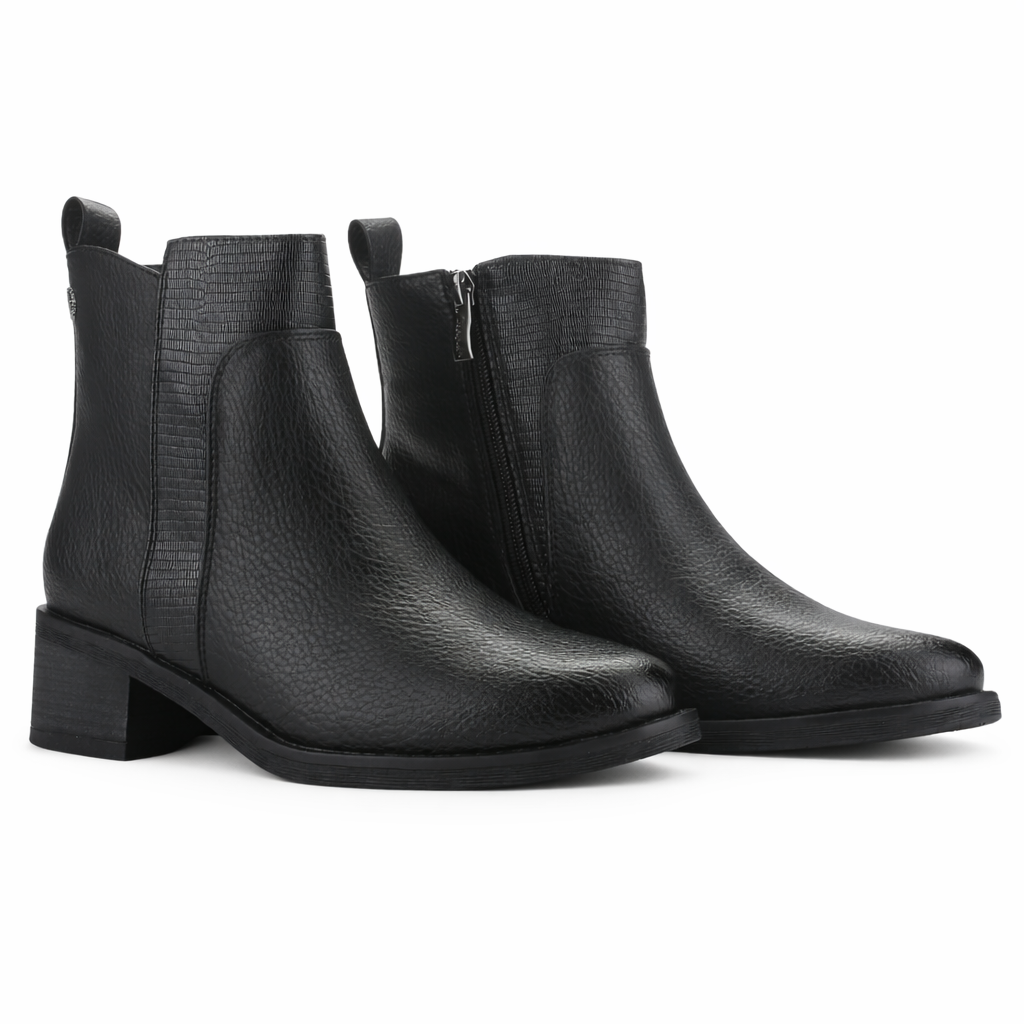 Botin Negro Mujer Casual Chalada Trafa
