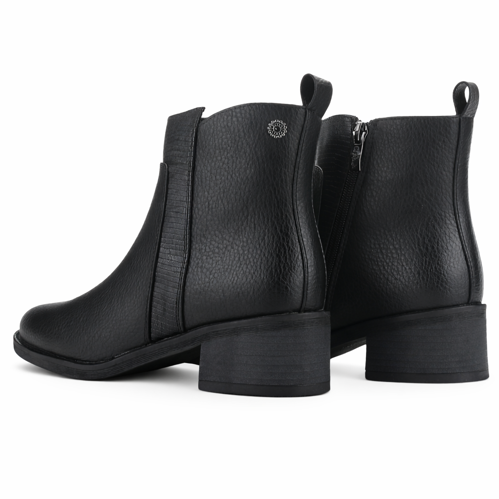 Botin Negro Mujer Casual Chalada Trafa