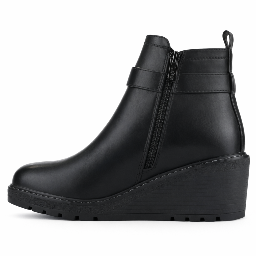 Botin Negro Mujer Casual Chalada Weding