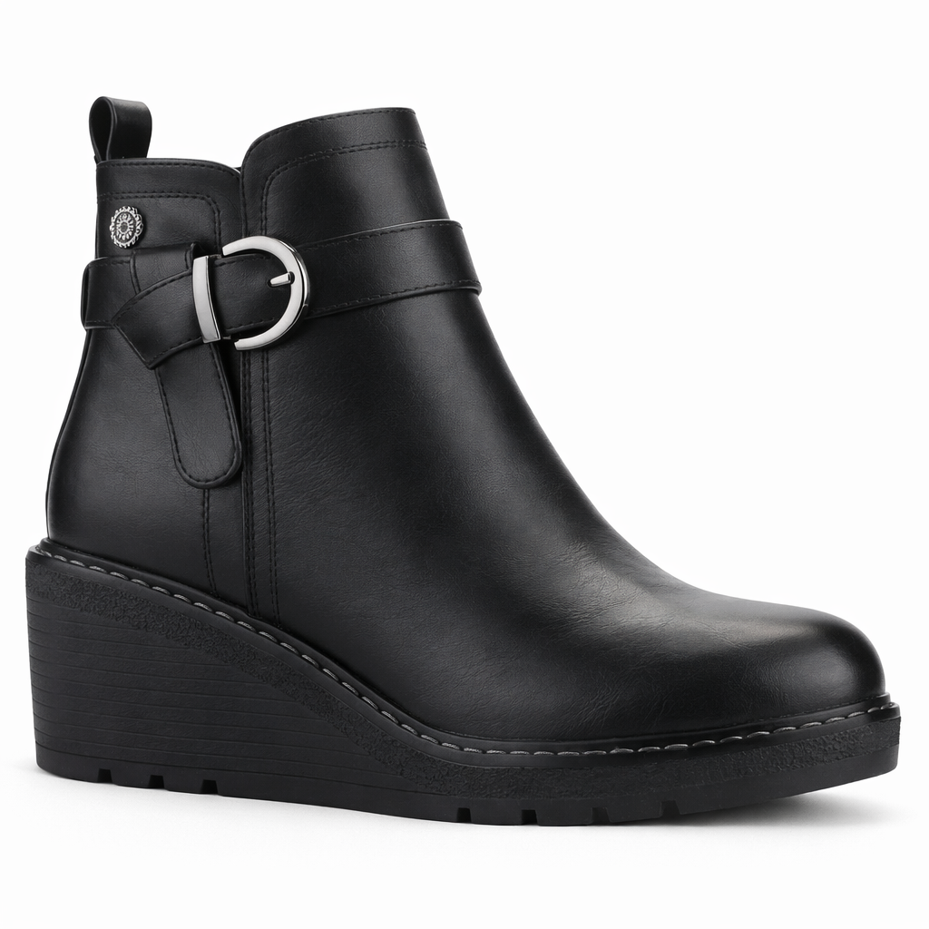 Botin Negro Mujer Casual Chalada Weding