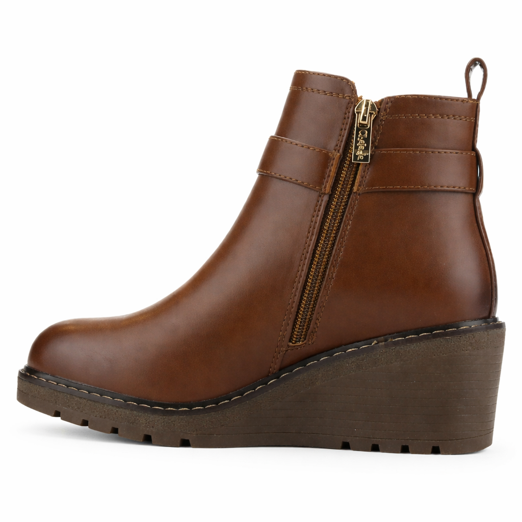 Botin Tostado Mujer Casual Chalada Weding