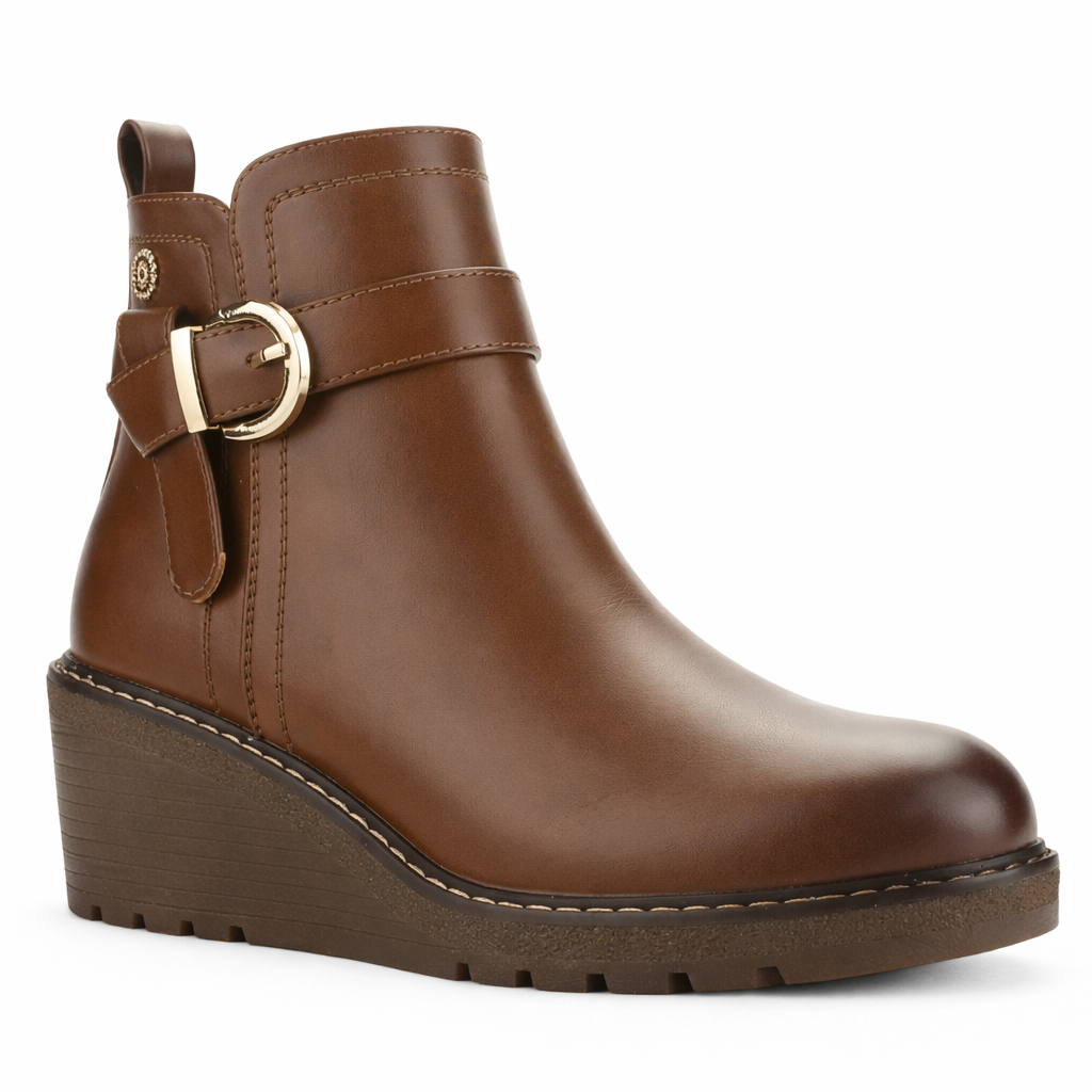 Botin Tostado Mujer Casual Chalada Weding