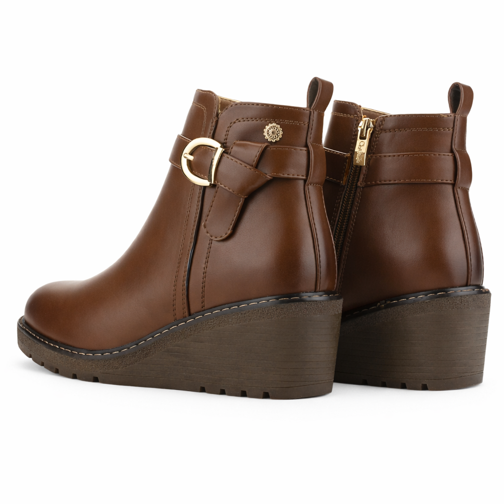 Botin Tostado Mujer Casual Chalada Weding