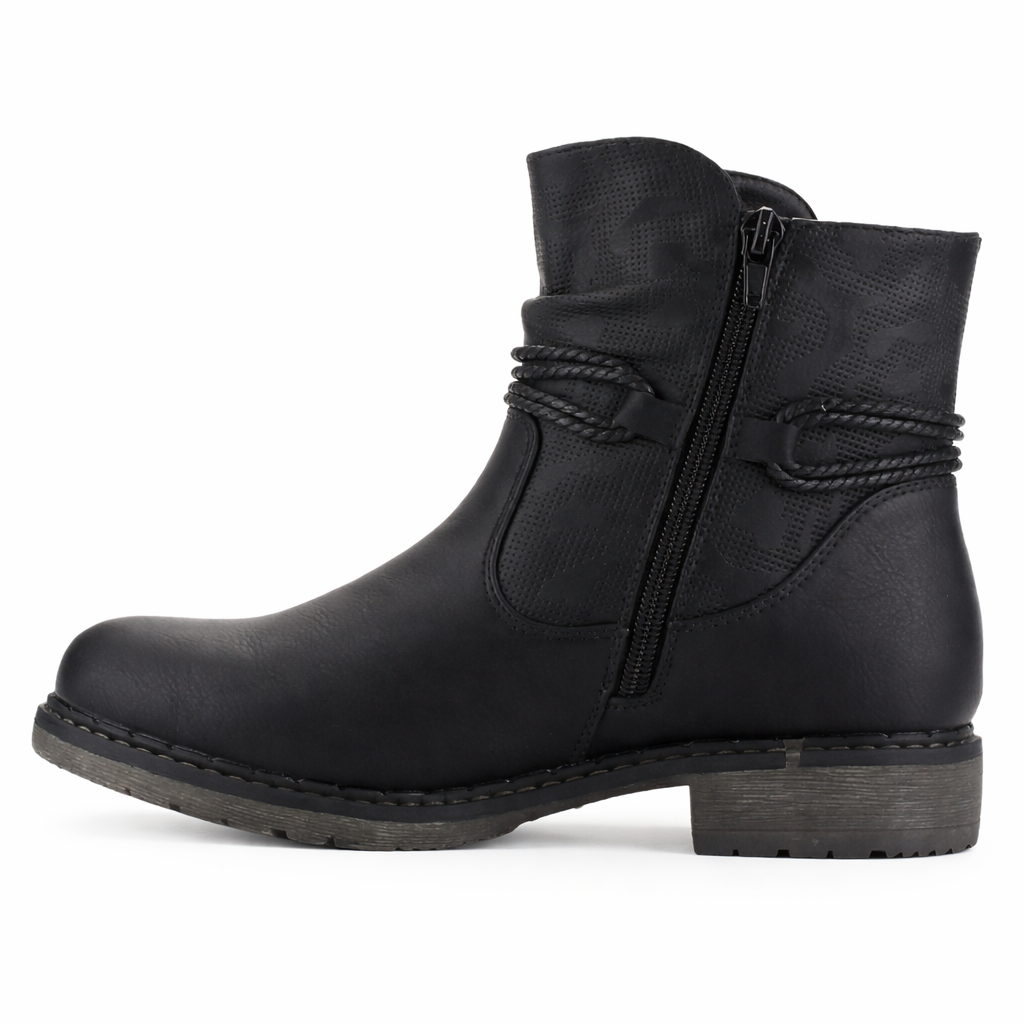 Botin Negro Mujer Casual Chalada Torke