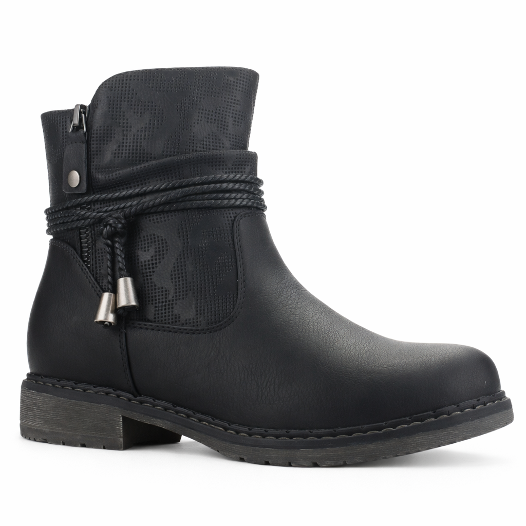 Botin Negro Mujer Casual Chalada Torke