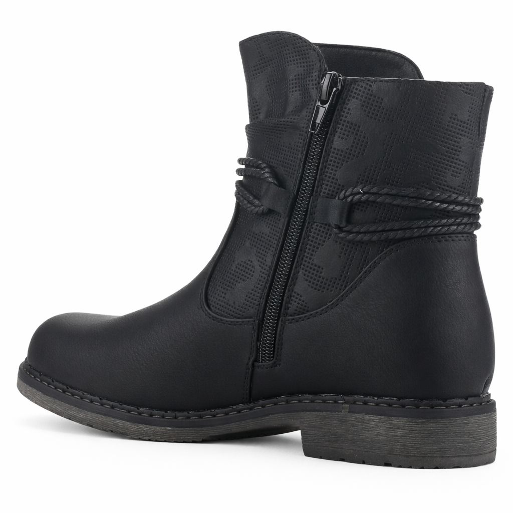 Botin Negro Mujer Casual Chalada Torke
