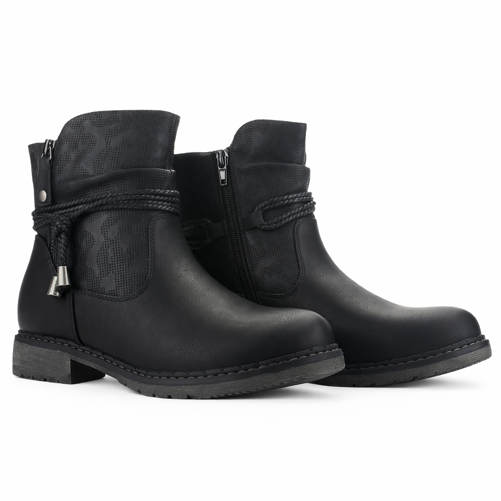 Botin Negro Mujer Casual Chalada Torke
