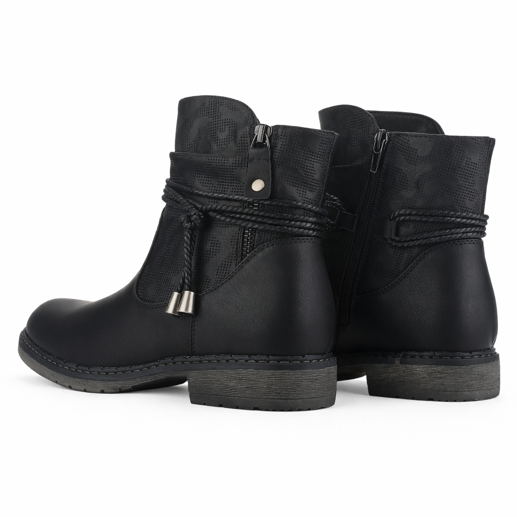 Botin Negro Mujer Casual Chalada Torke