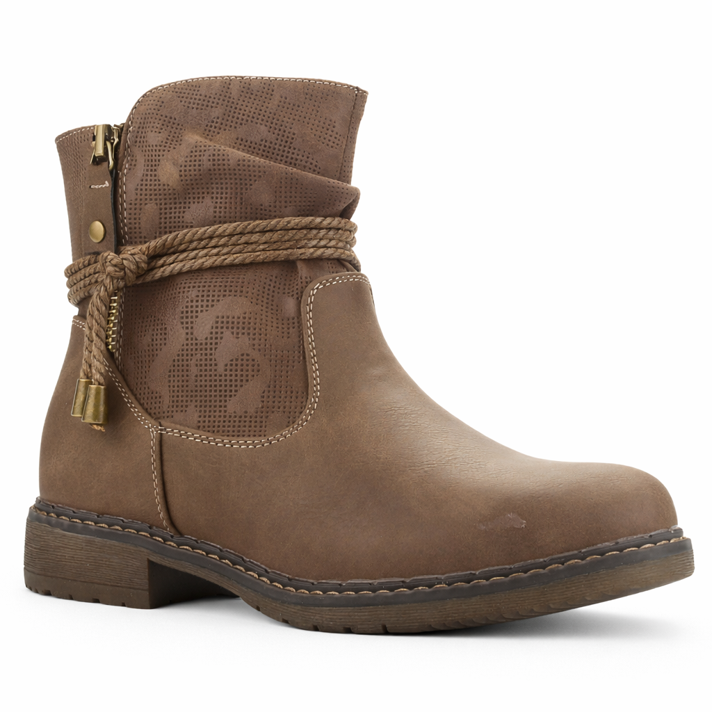 Botin Taupe Mujer Casual Chalada Torke