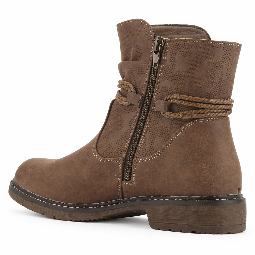 Botin Taupe Mujer Casual Chalada Torke