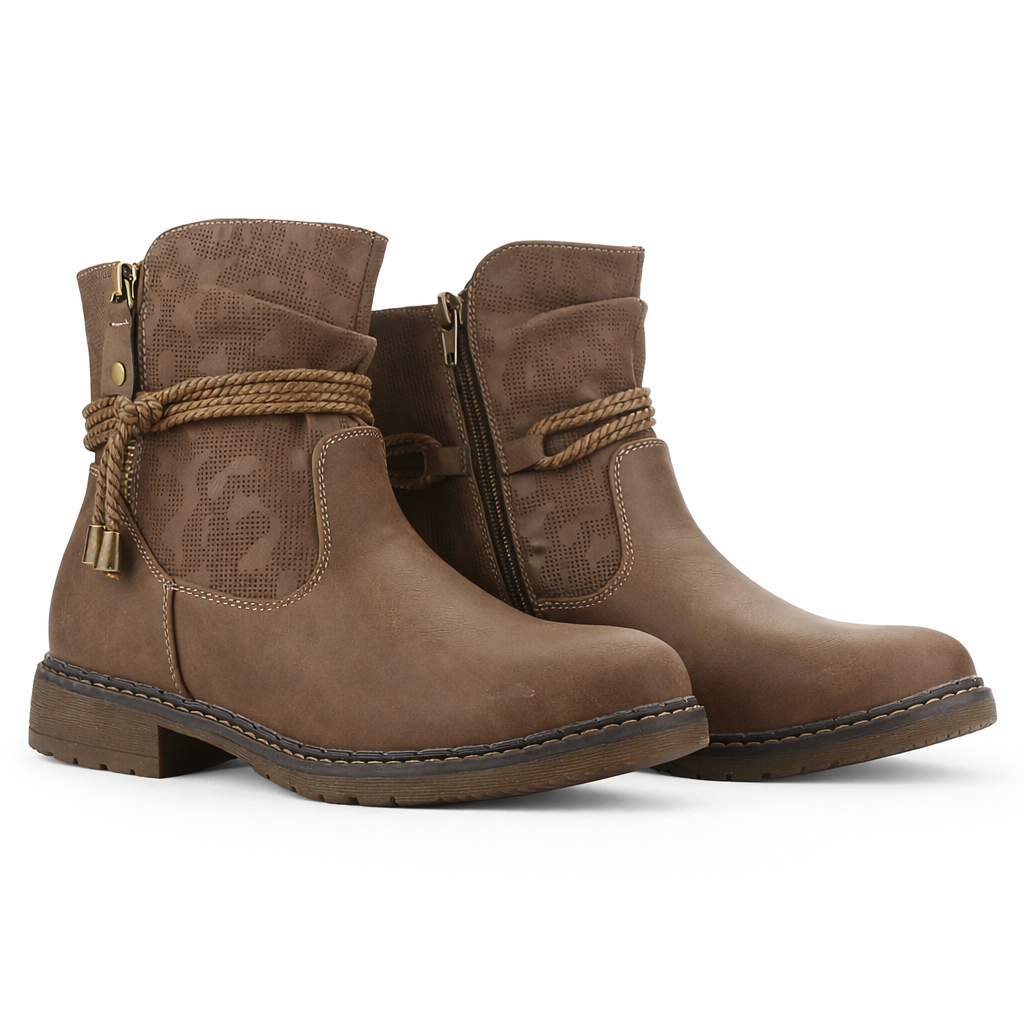 Botin Taupe Mujer Casual Chalada Torke