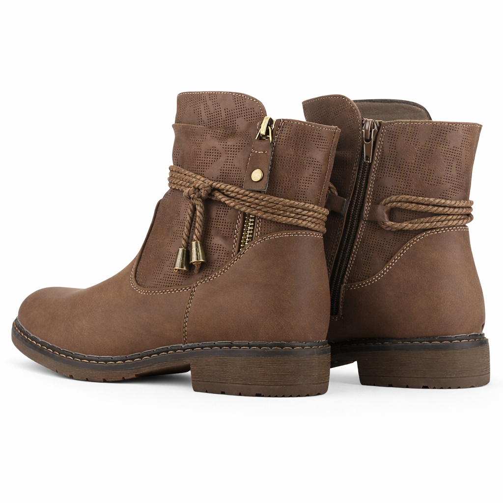 Botin Taupe Mujer Casual Chalada Torke