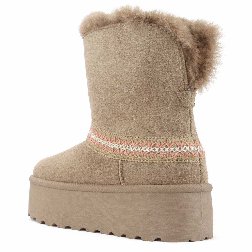 Botin Taupe Mujer Casual Chalada Pinguih