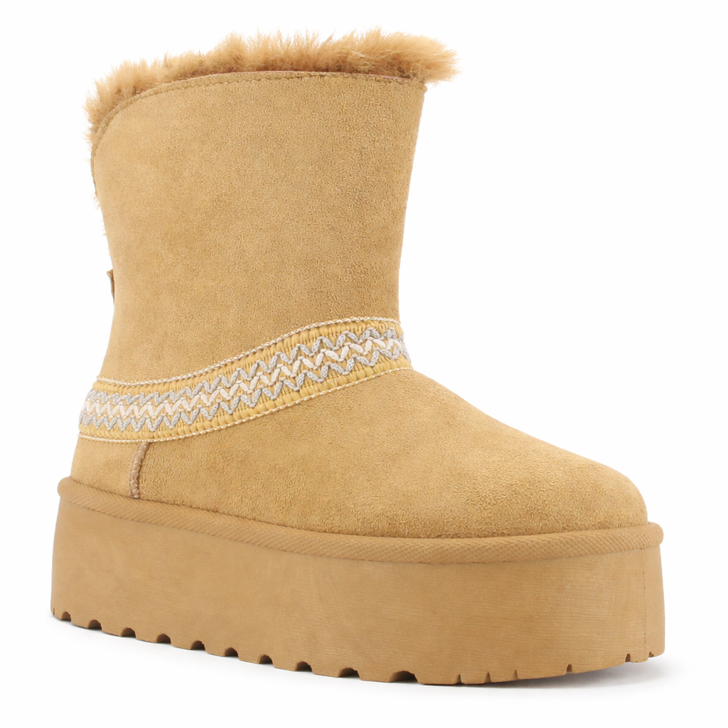Botin Tostado Mujer Casual Chalada Pinguih