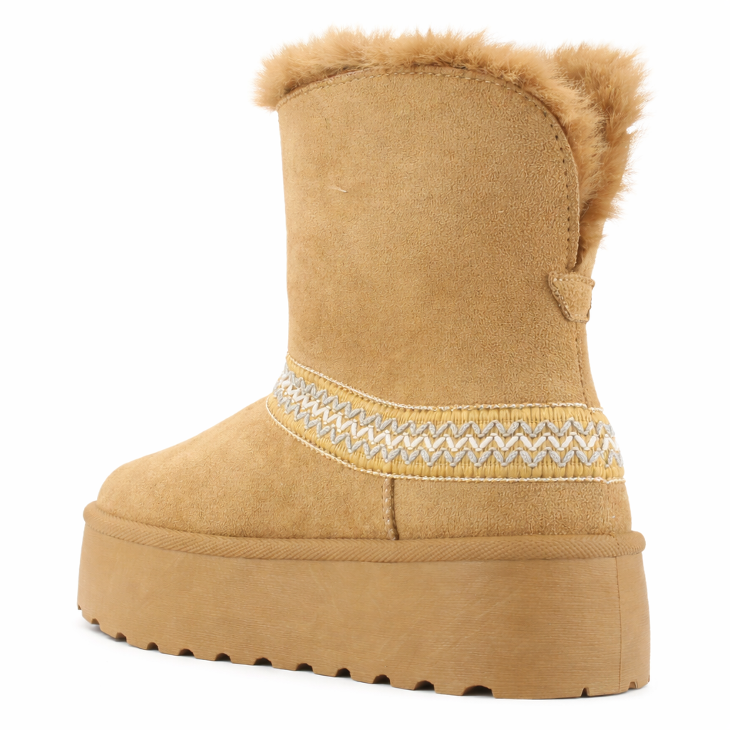 Botin Tostado Mujer Casual Chalada Pinguih