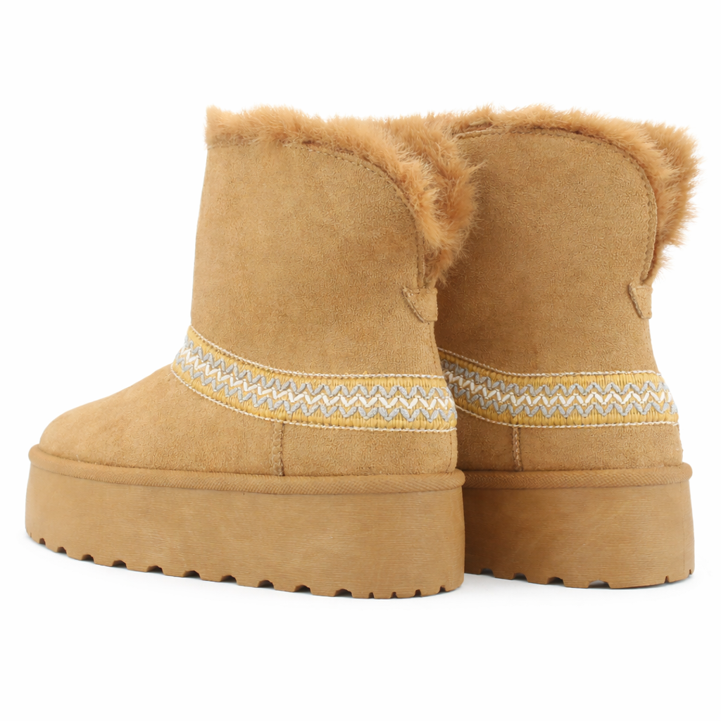 Botin Tostado Mujer Casual Chalada Pinguih