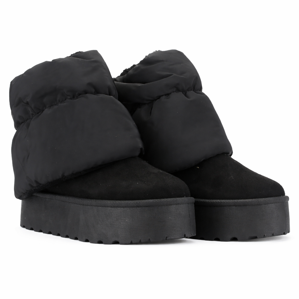 Botin Negro Mujer Casual Chalada Pinguih