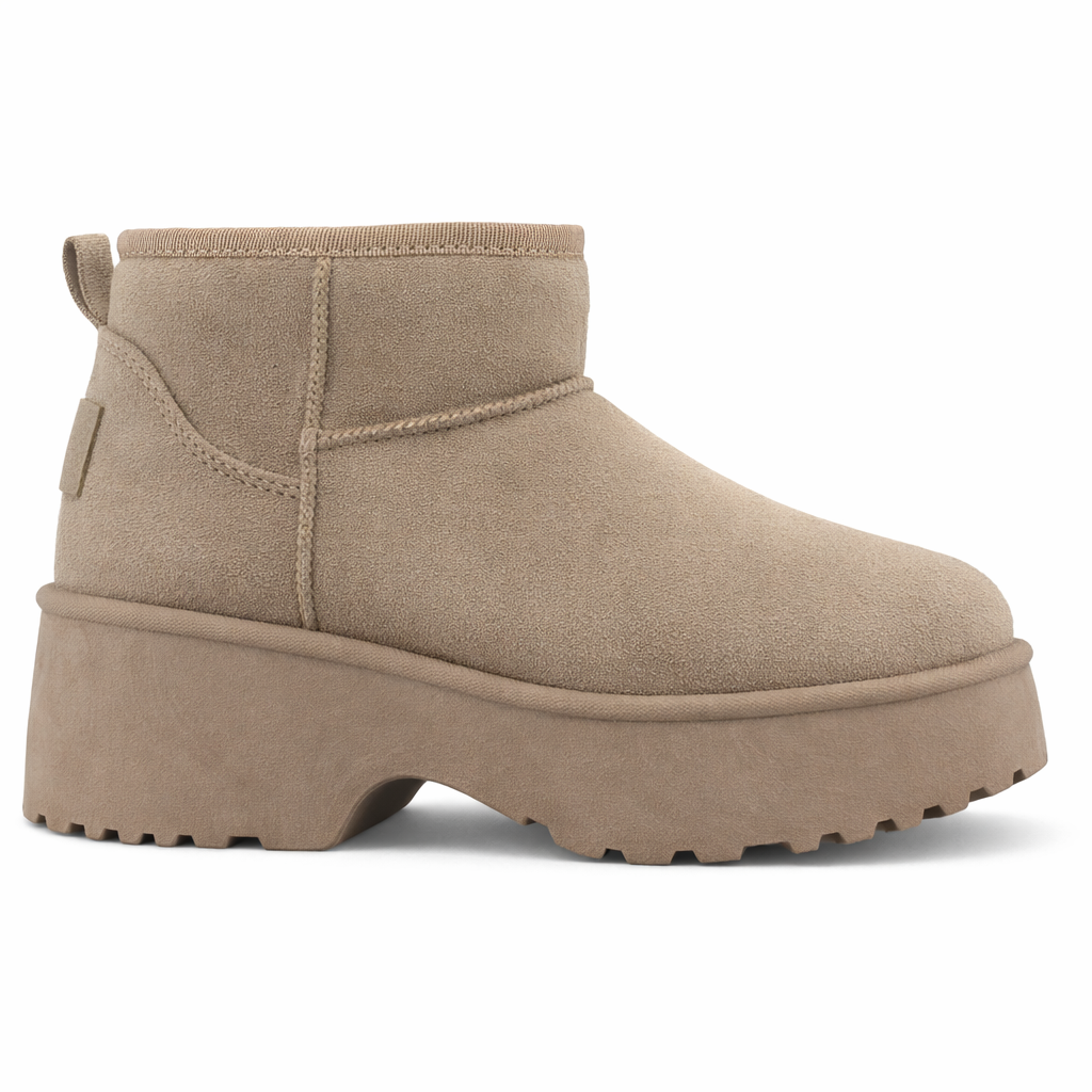 Botin Taupe Mujer Casual Chalada Pinheel