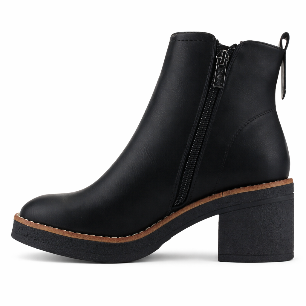 Botin Negro Mujer Casual Chalada Bricca 3