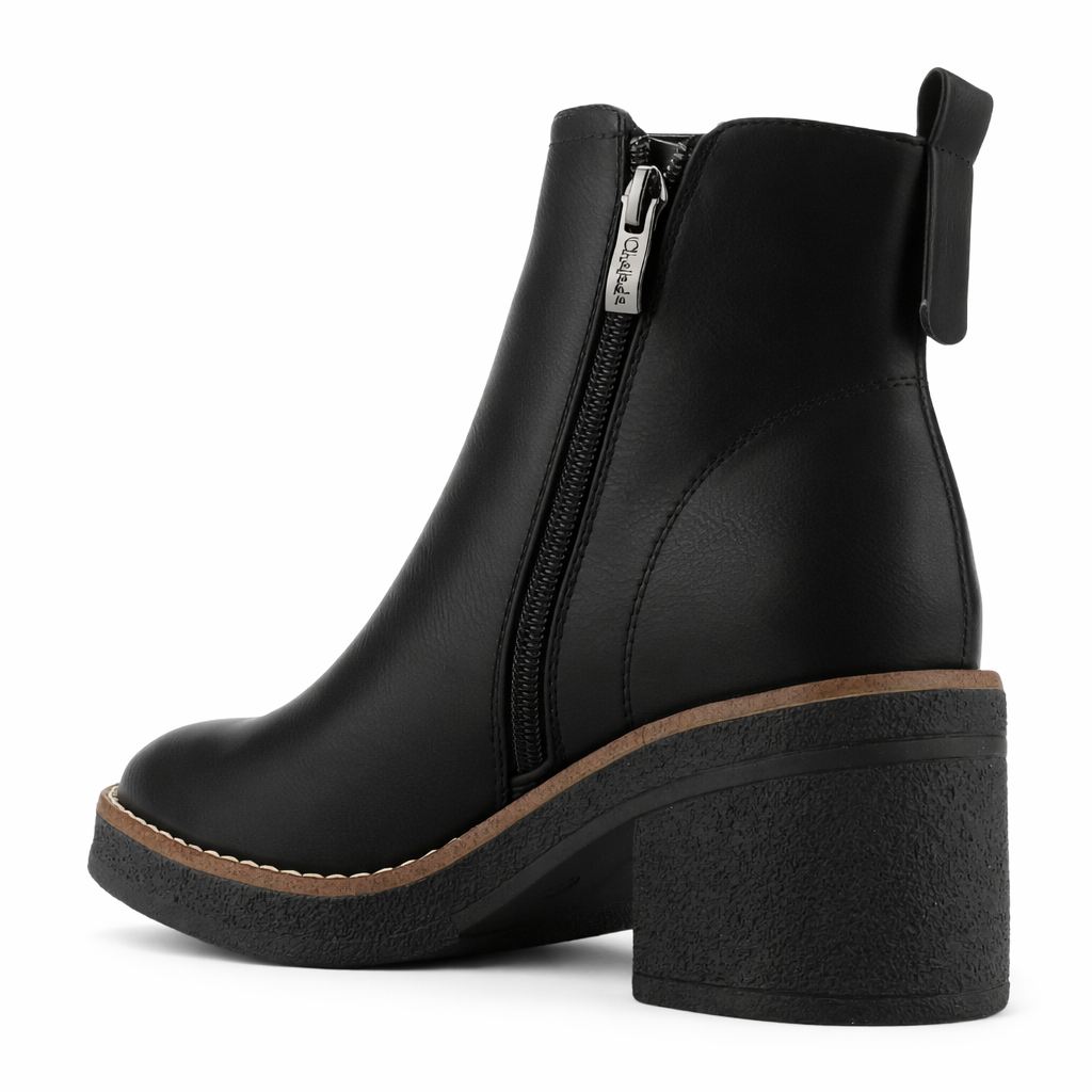 Botin Negro Mujer Casual Chalada Bricca 3