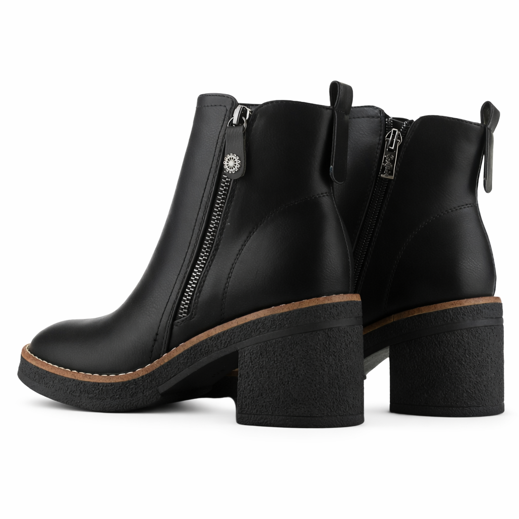 Botin Negro Mujer Casual Chalada Bricca 3