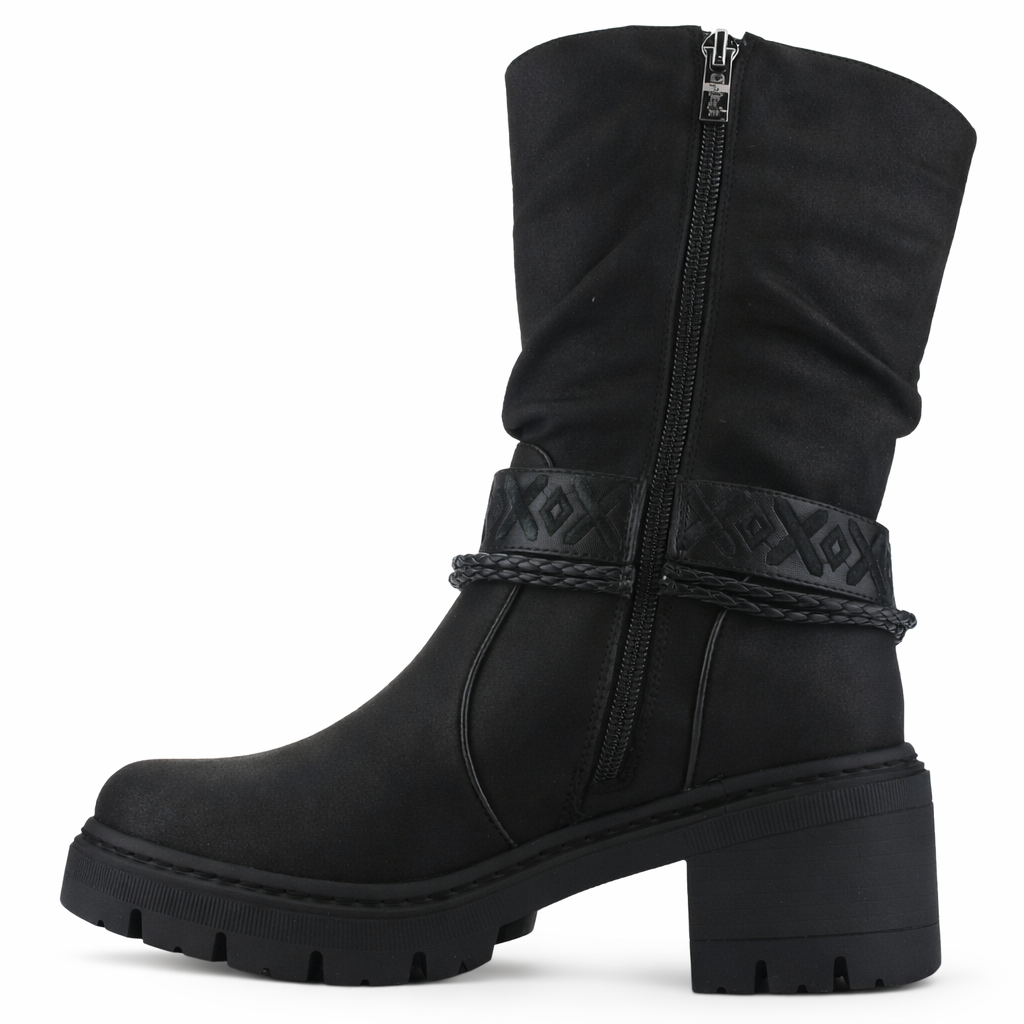 Botin Negro Mujer Casual Chalada Terra 2