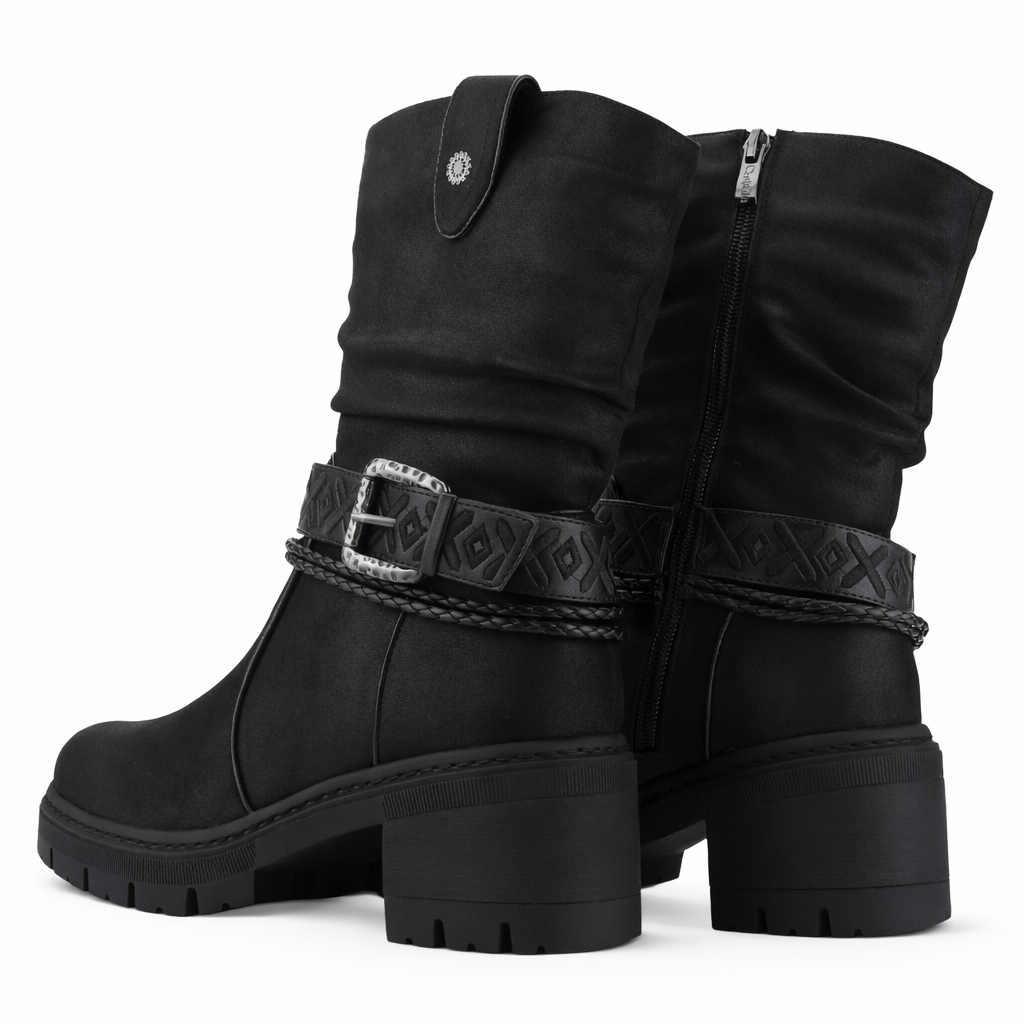 Botin Negro Mujer Casual Chalada Terra 2