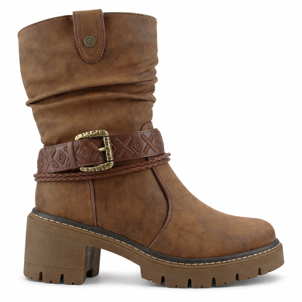 Botin Tostado Mujer Casual Chalada Terra 2