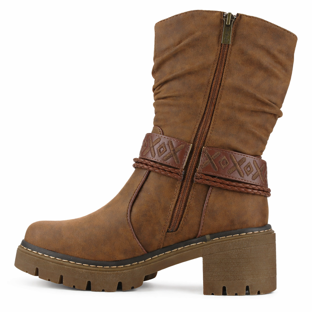 Botin Tostado Mujer Casual Chalada Terra 2