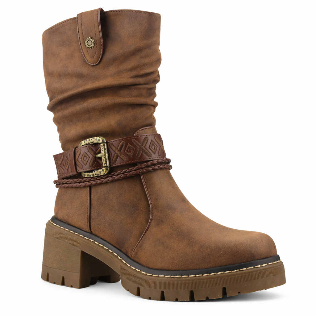 Botin Tostado Mujer Casual Chalada Terra 2