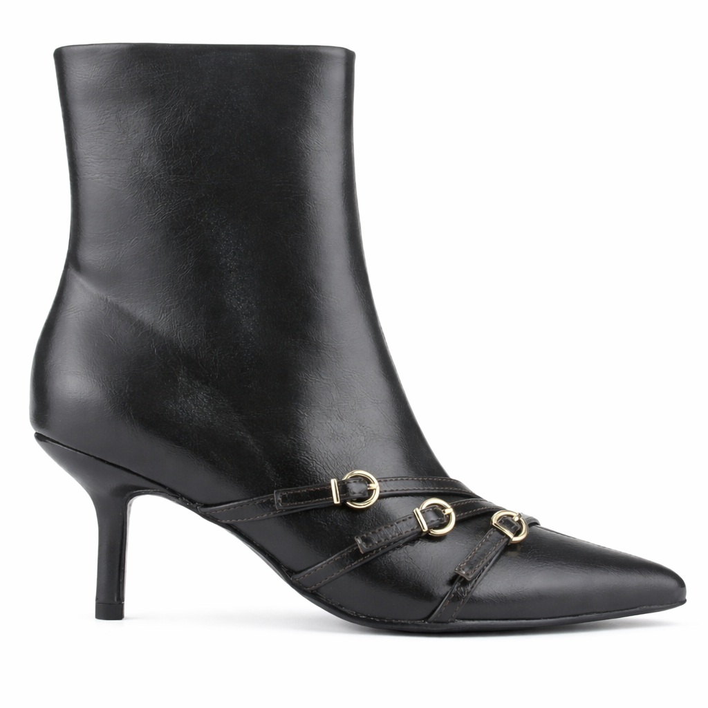 Botin Negro Mujer Casual Chalada Milan