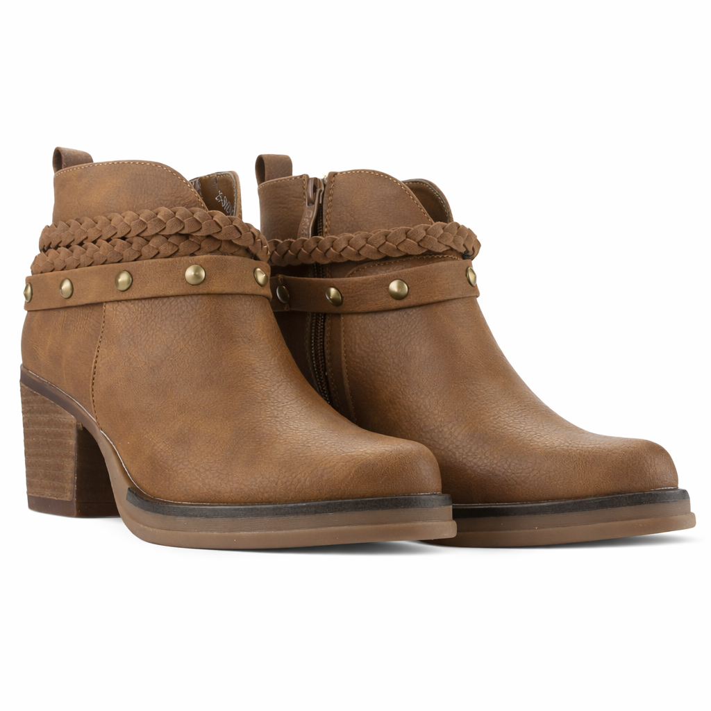 Botin Tostado Mujer Casual Chalada Suzie