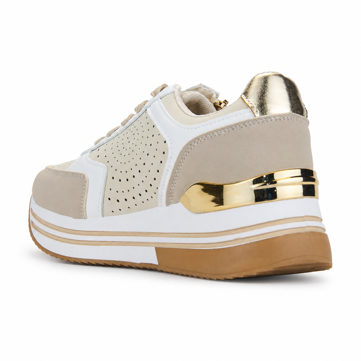 Zapatilla Beige Mujer Urbano Chalada Jettixlow