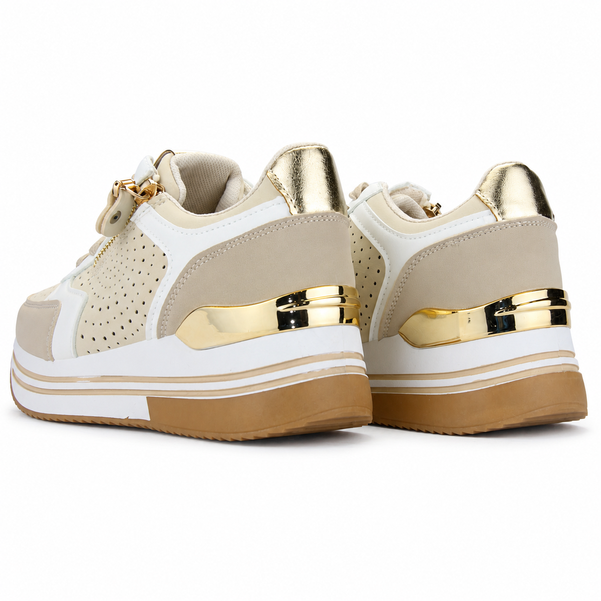 Zapatilla Beige Mujer Urbano Chalada Jettixlow