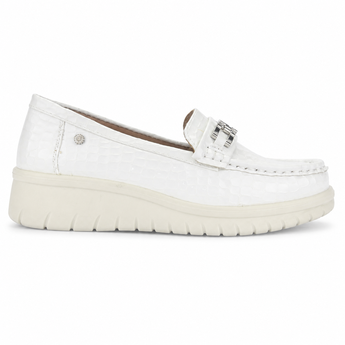 Mocasin Blanco Mujer Casual Chalada Rioja