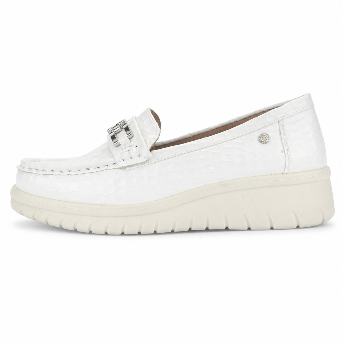 Mocasin Blanco Mujer Casual Chalada Rioja