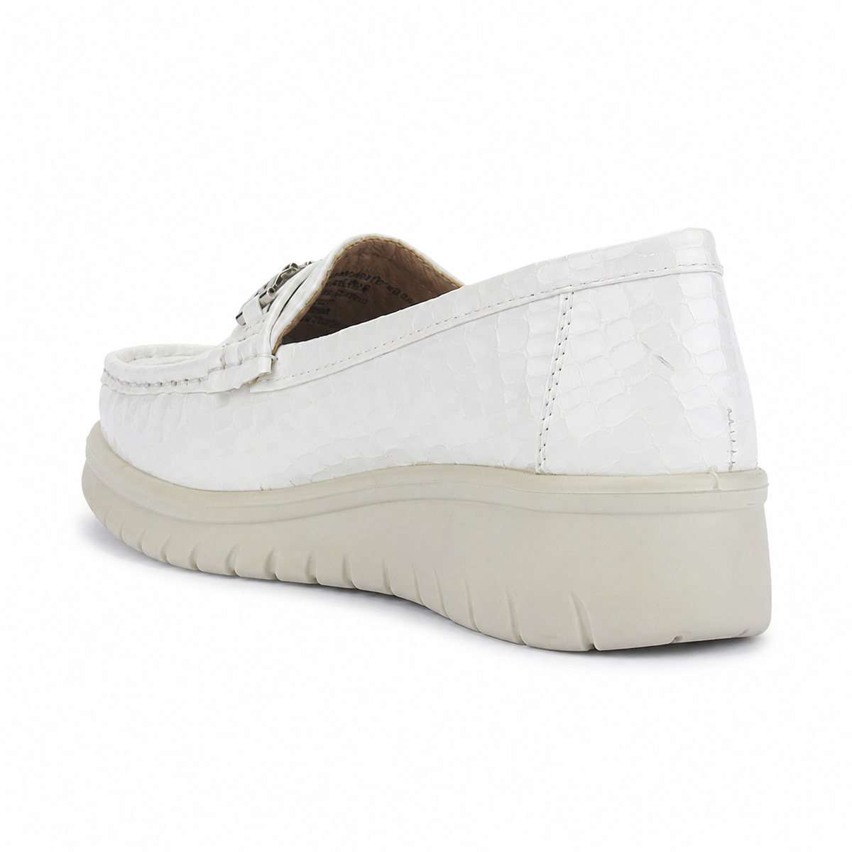 Mocasin Blanco Mujer Casual Chalada Rioja