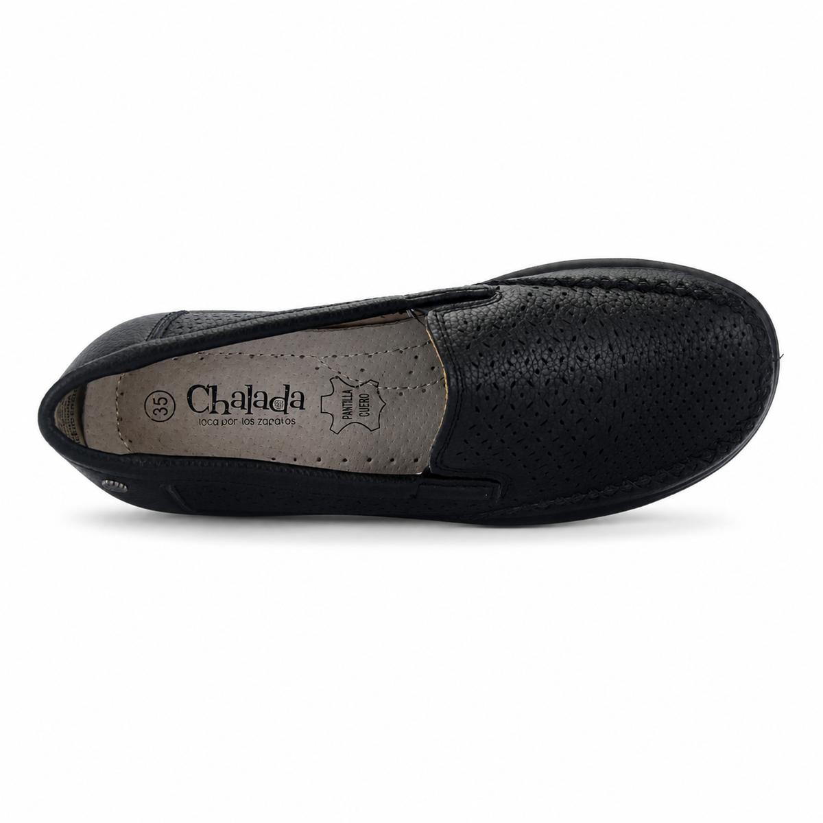 Zapato Negro Mujer Casual Chalada Tandi
